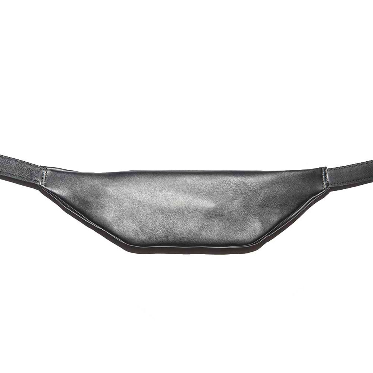 Fanny Pack Leather Silver Chain - immagine 3